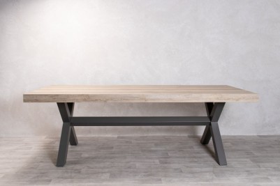 Rutland X-Frame Dining Table